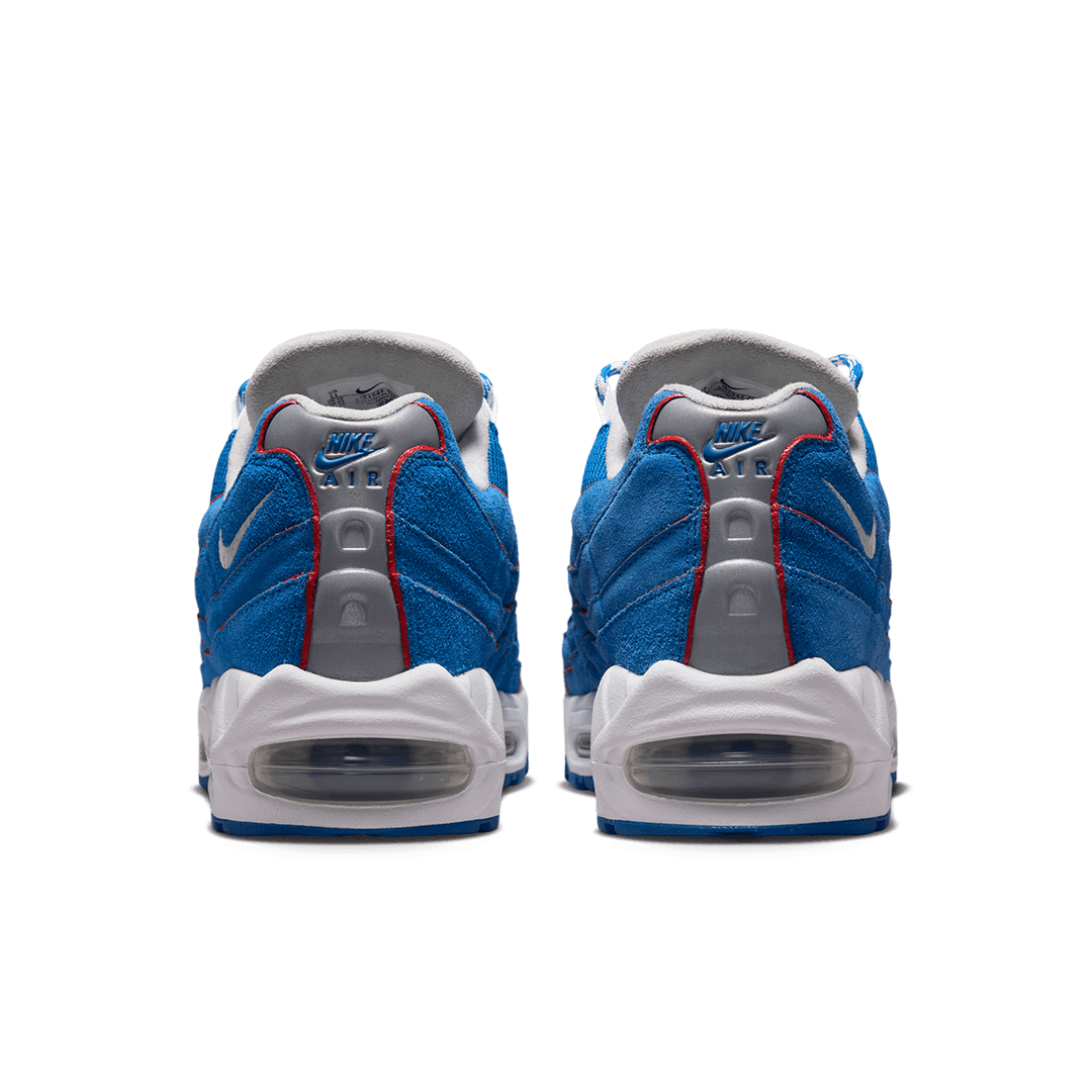 Nike AIR MAX 95 BIG BUBBLE BLUE SAPPHIRE / METALLIC SILVER