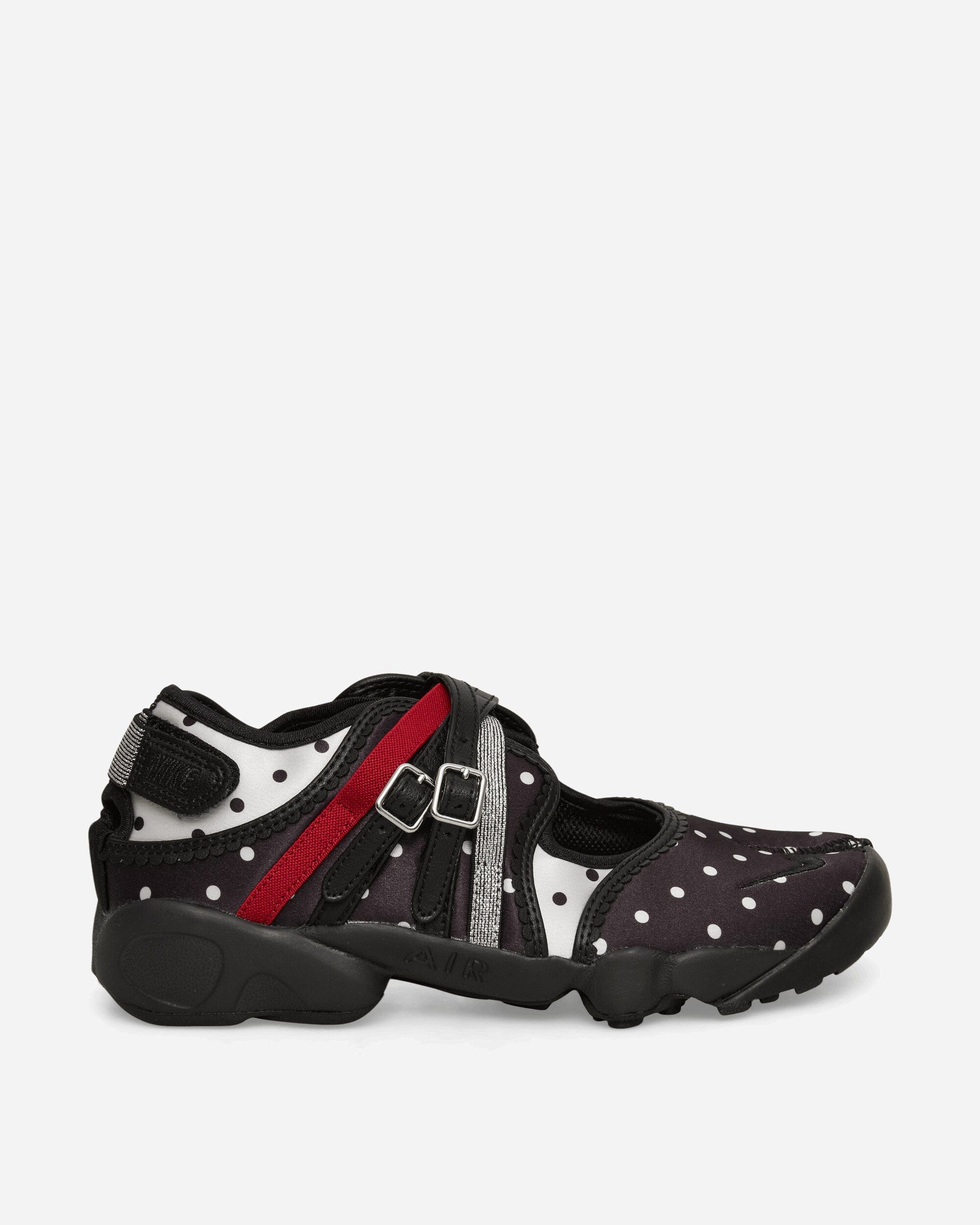 Nike Women's Air Rift Breathe Sandals Black / Metallic Silver