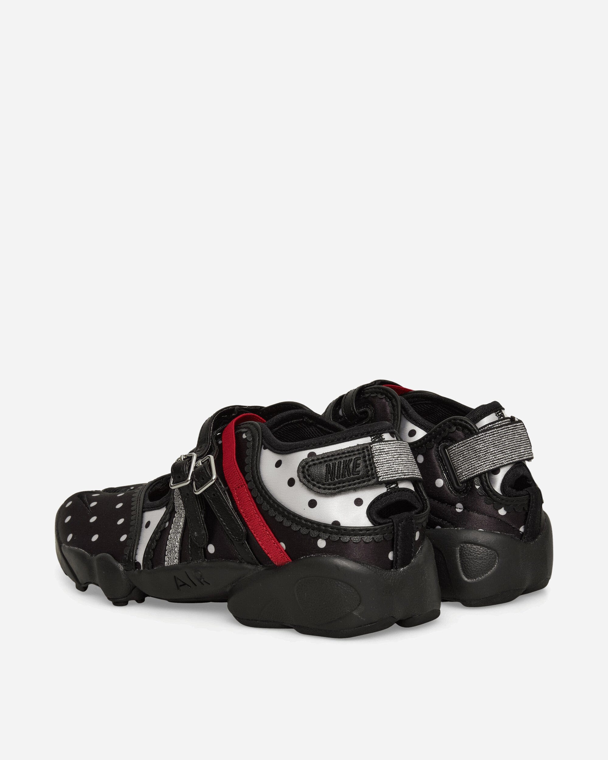 Nike Women's Air Rift Breathe Sandals Black / Metallic Silver