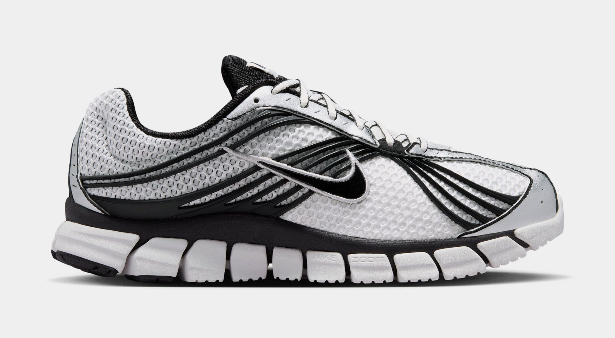 Nike Zoom Skylon 11 Mens Running Shoes (Summit White/Metallic Silver/Black)
