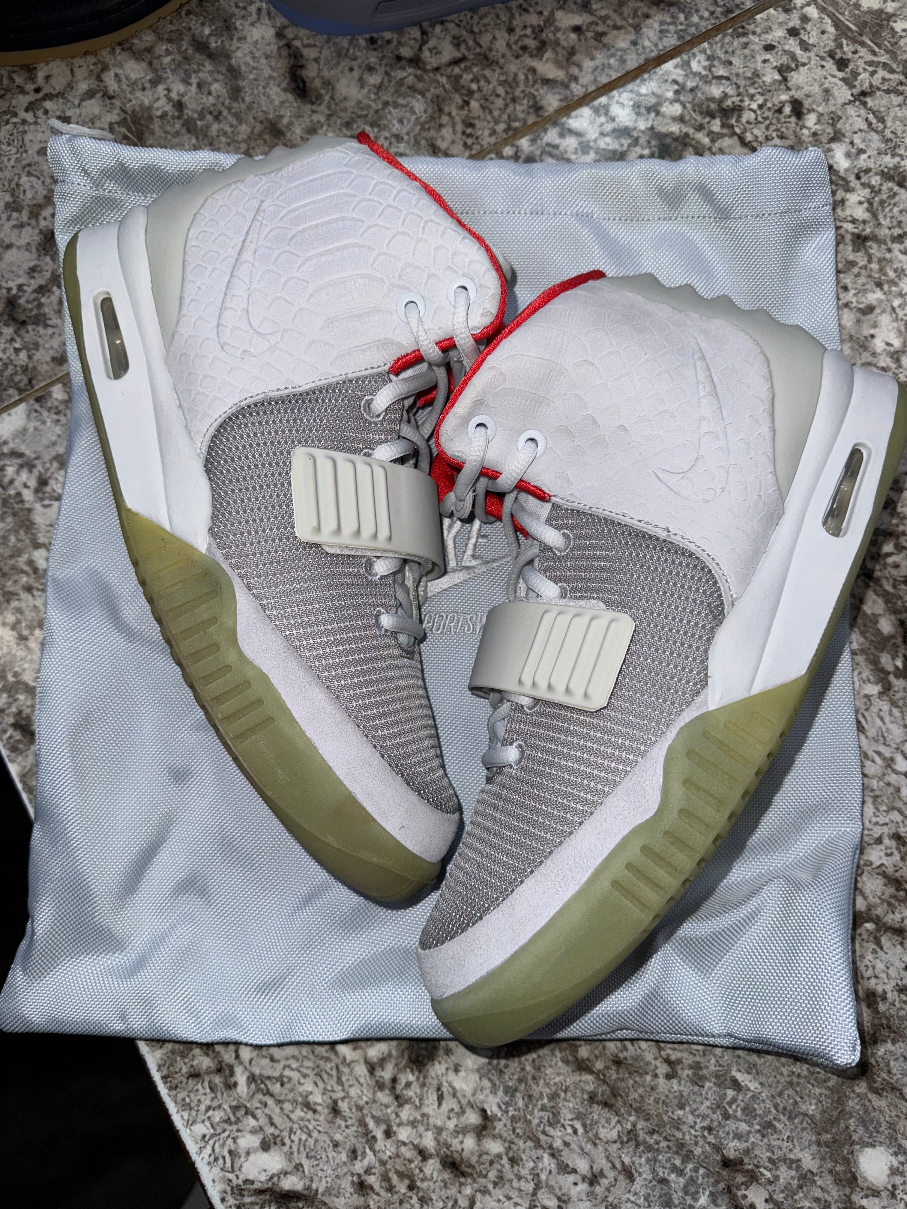 Nike Air Yeezy 2 Pure Platinum