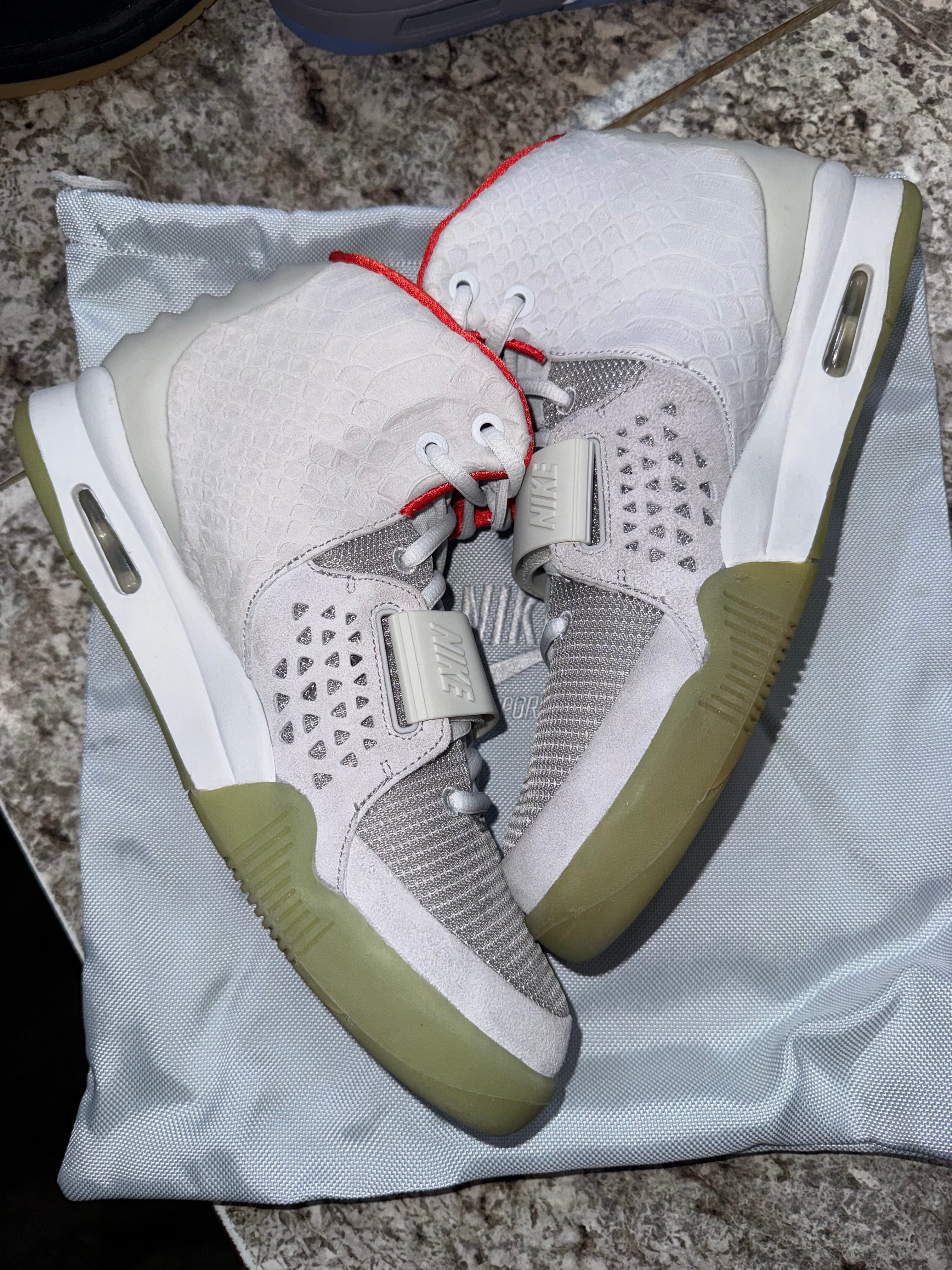 Nike Air Yeezy 2 Pure Platinum