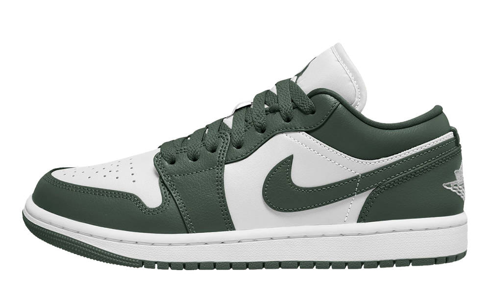 Air Jordan اير جوردان 1 لو وايت اوزيتون Air Jordan 1 Low White Olive