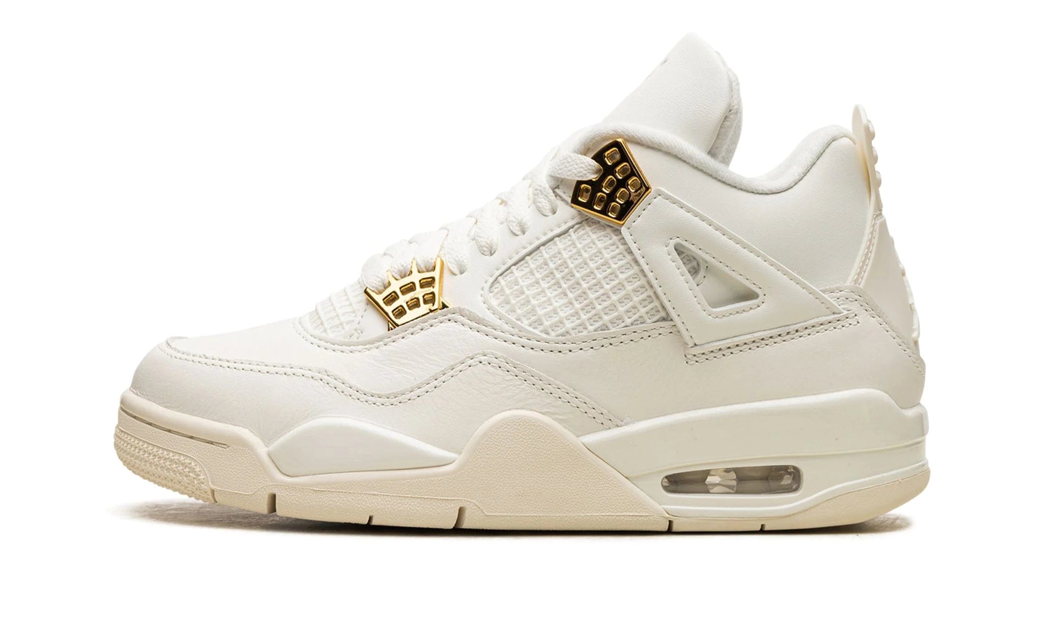 Air Jordan Jordan 4 Retro Metallic Gold (Women's) جوردان 4 ريترو ميتاليك جولد (سيدات) Translations of ) noun