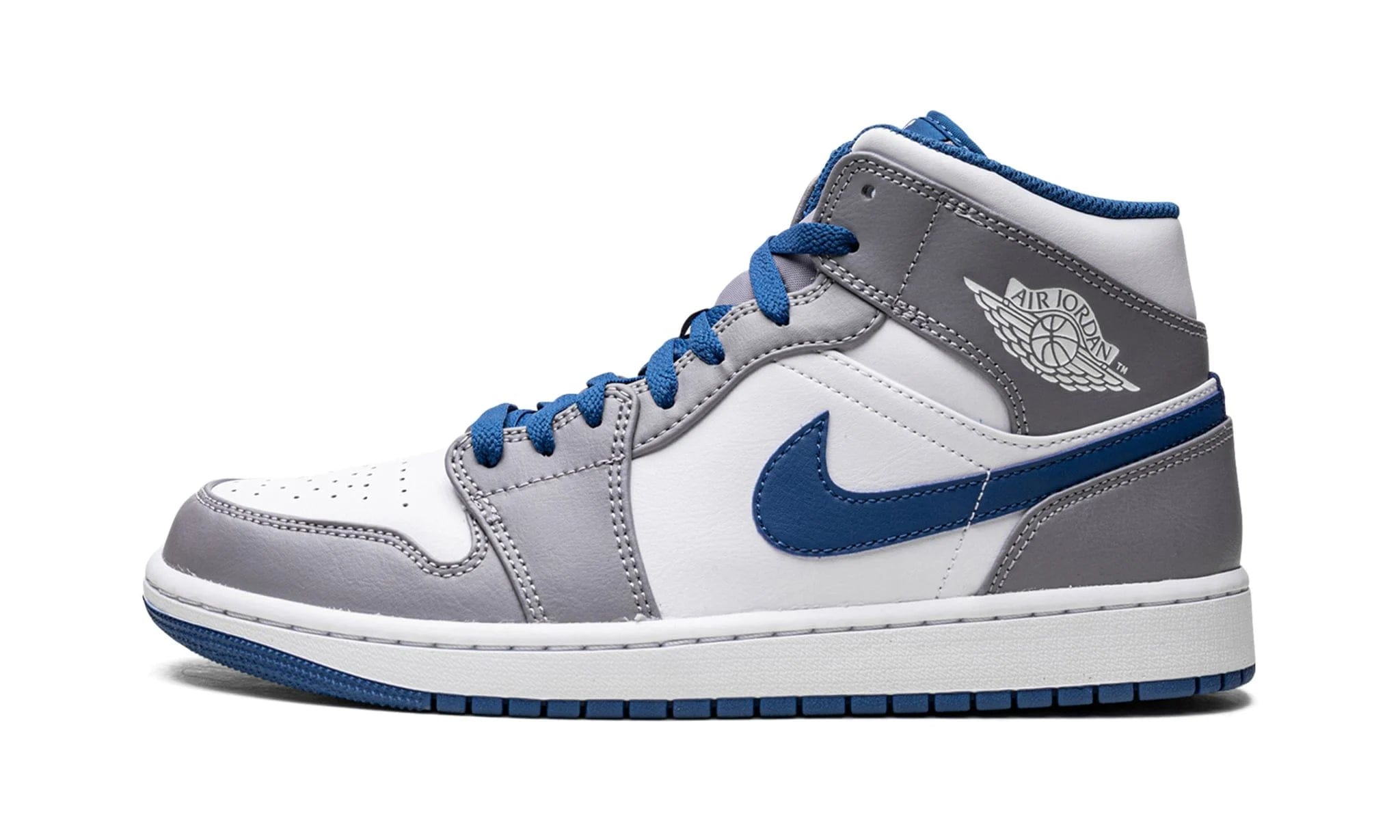 Air Jordan Jordan 1 Mid True Blue جوردان 1 ميد ترو بلو
