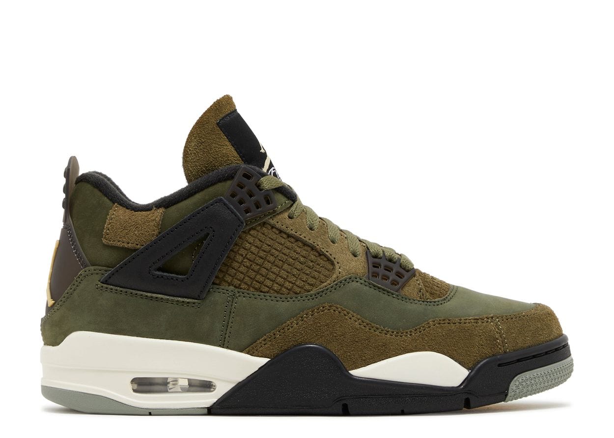 Air Jordan Jordan 4 Retro SE Craft Medium Olive (WORN)