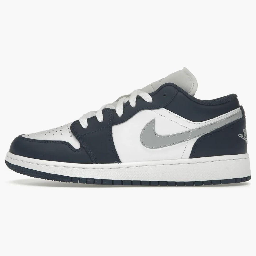 Air Jordan Jordan 1 Low Midnight Navy Wolf Grey (GS)