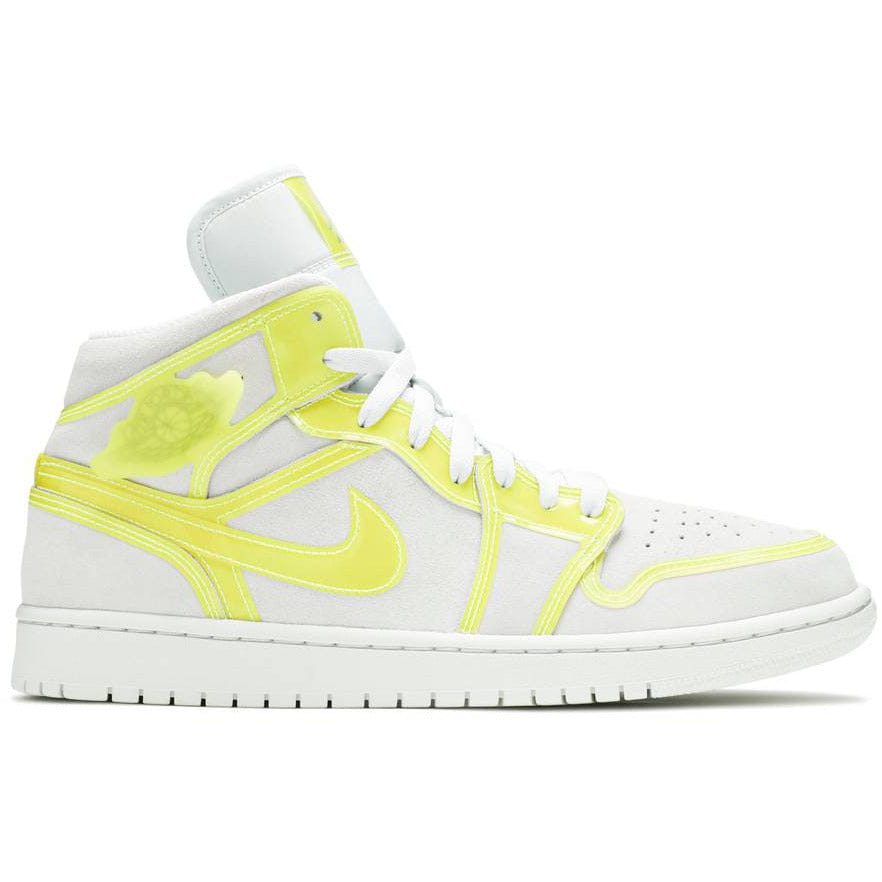 Air Jordan 1 Mid LX Off White Opti Yellow (2021) (Wmns)