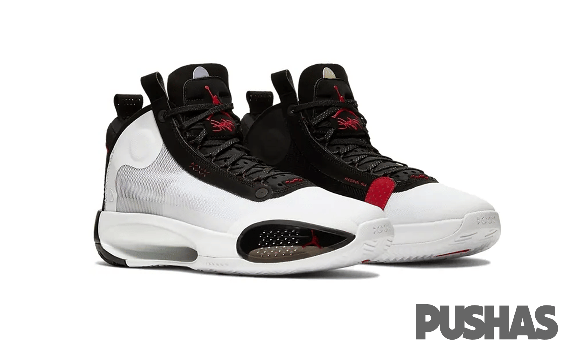 Air Jordan XXXIV White Black Red (2019)