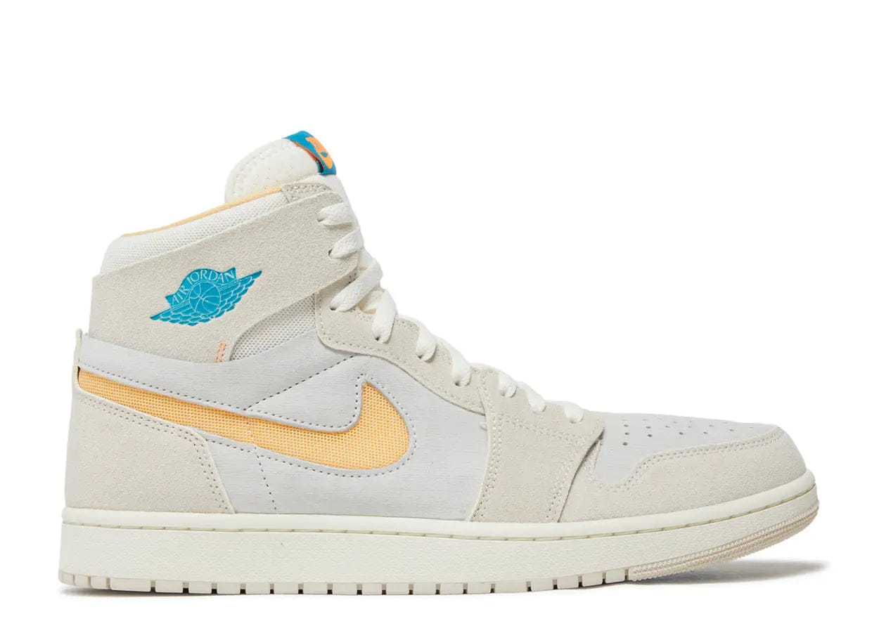 Air Jordan Jordan 1 Zoom CMFT 2 Orewood Brown Bright Citrus Sail