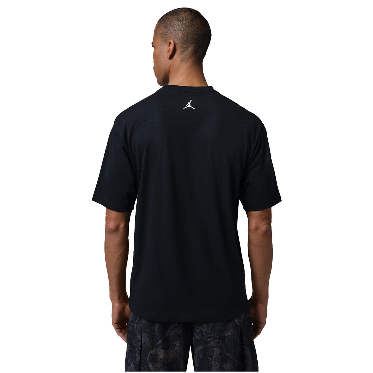 Air Jordan Graphic Short Sleeve T - Shirt BLACK/WHITE