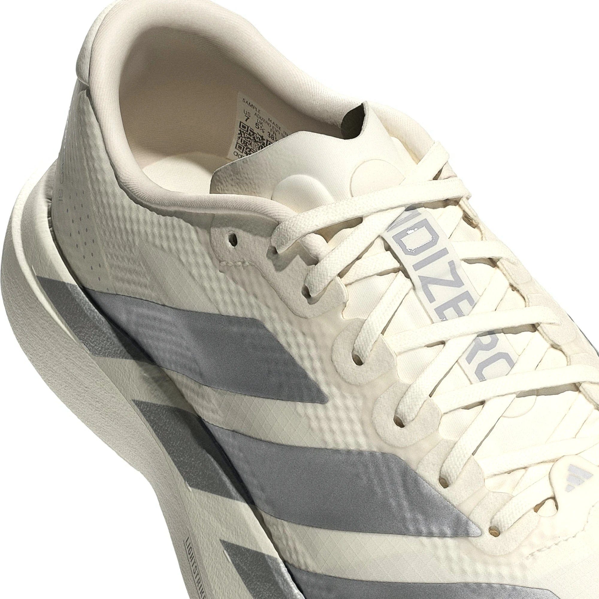 adidas Adizero Evo SL Woven Core White Halo Silver (2025)