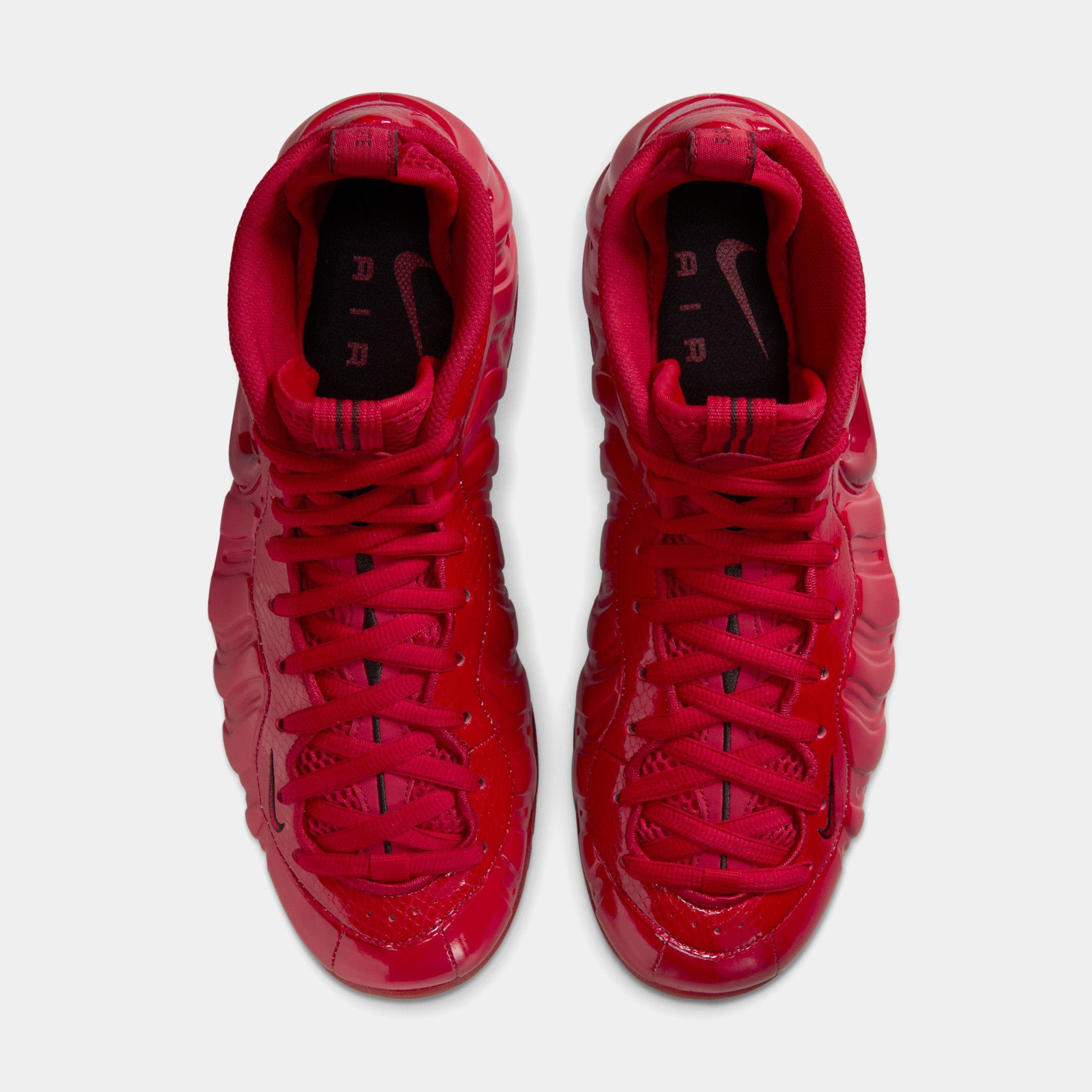 Nike Air Foamposite Pro Gym Red Mens Basketball Shoes (Gym Red/Black) Free Shipping