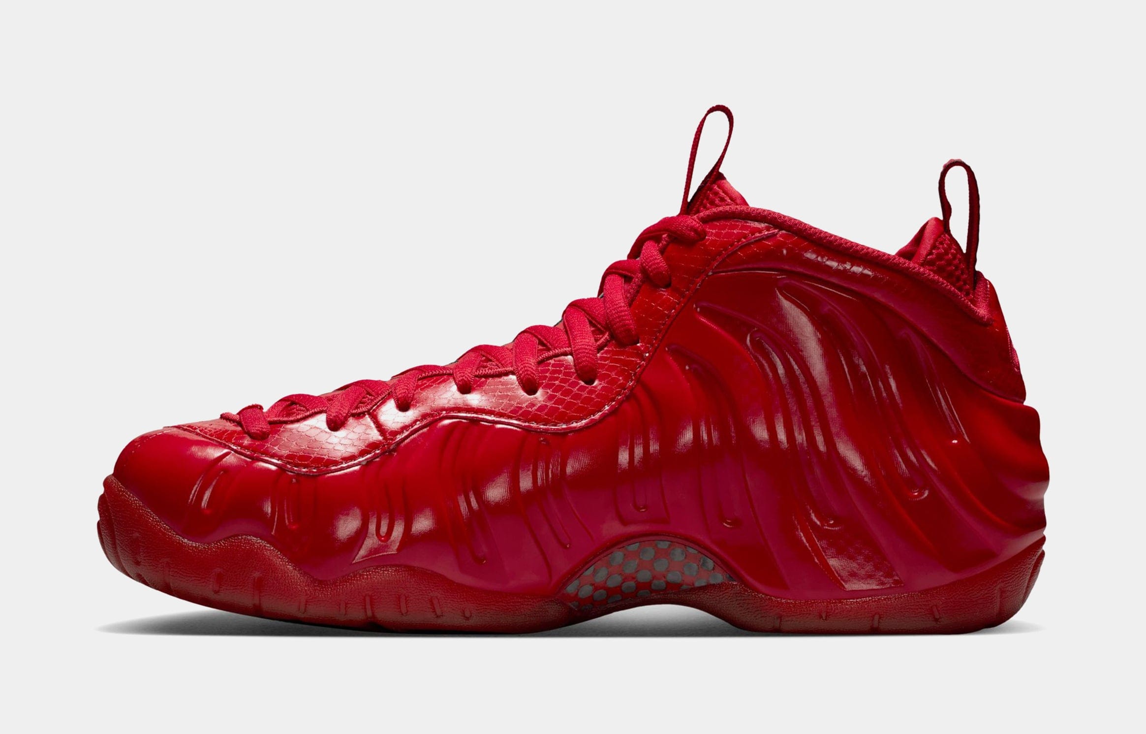 Nike Air Foamposite Pro Gym Red Mens Basketball Shoes (Gym Red/Black) Free Shipping