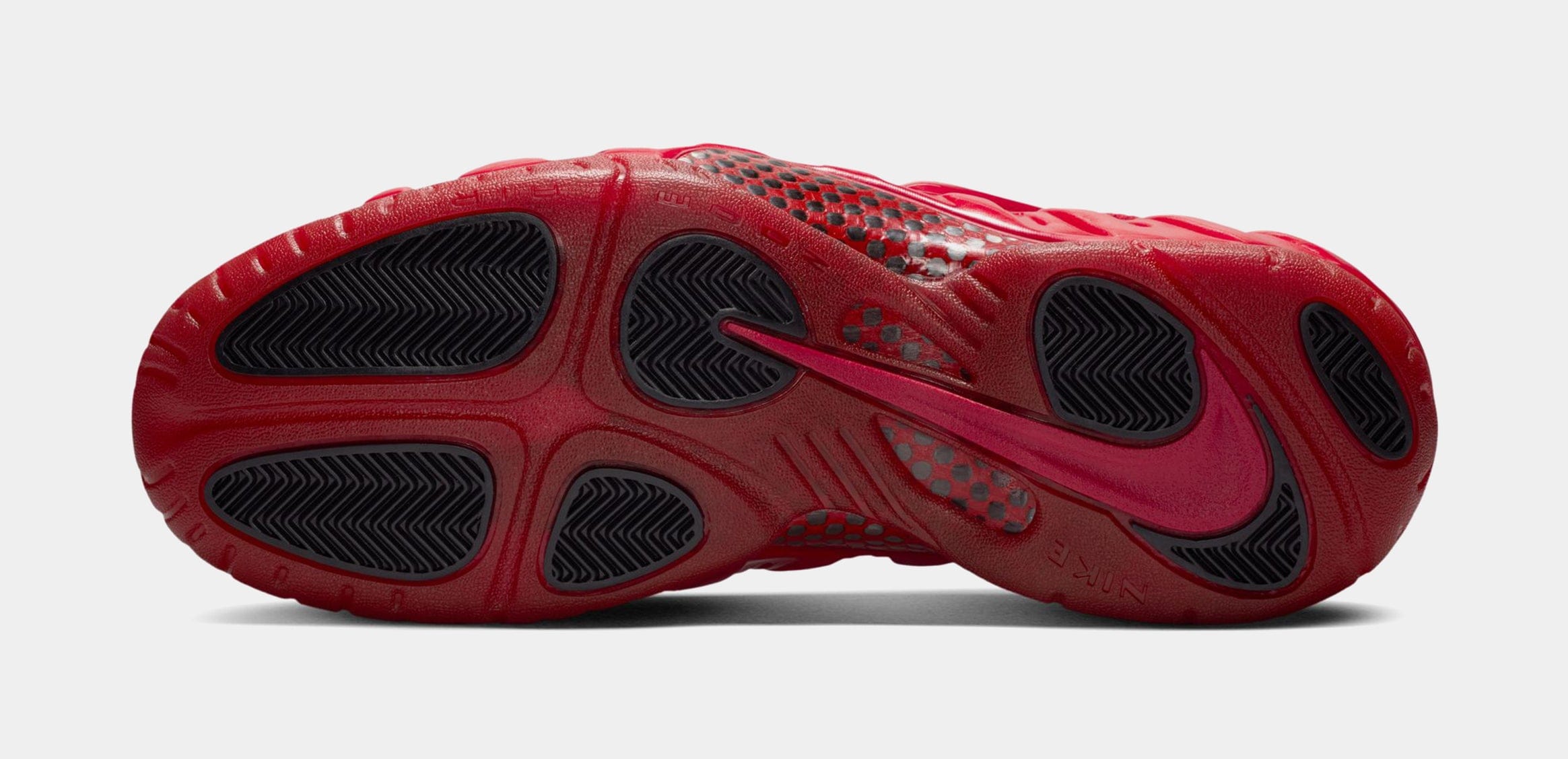 Nike Air Foamposite Pro Gym Red Mens Basketball Shoes (Gym Red/Black) Free Shipping