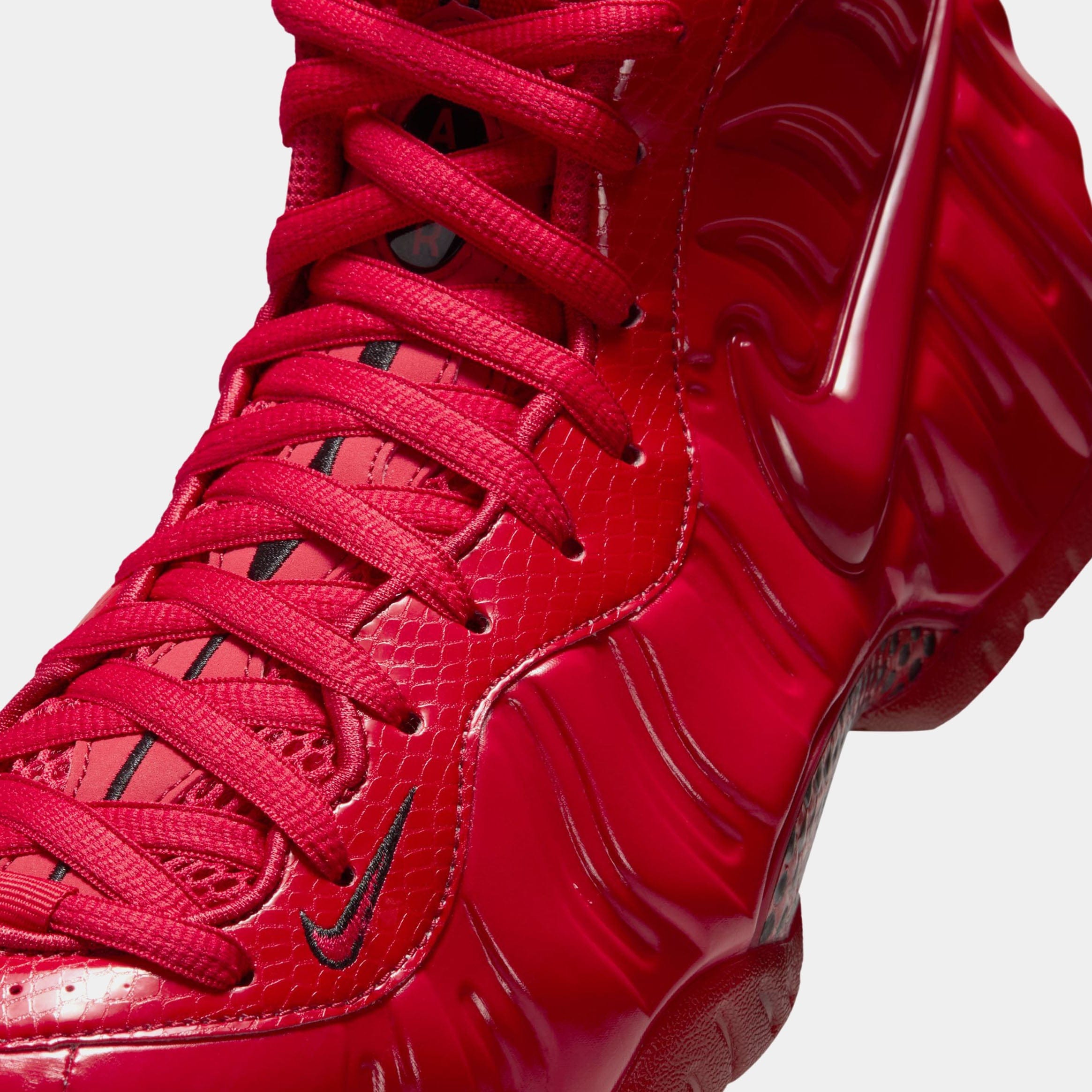 Nike Air Foamposite Pro Gym Red Mens Basketball Shoes (Gym Red/Black) Free Shipping