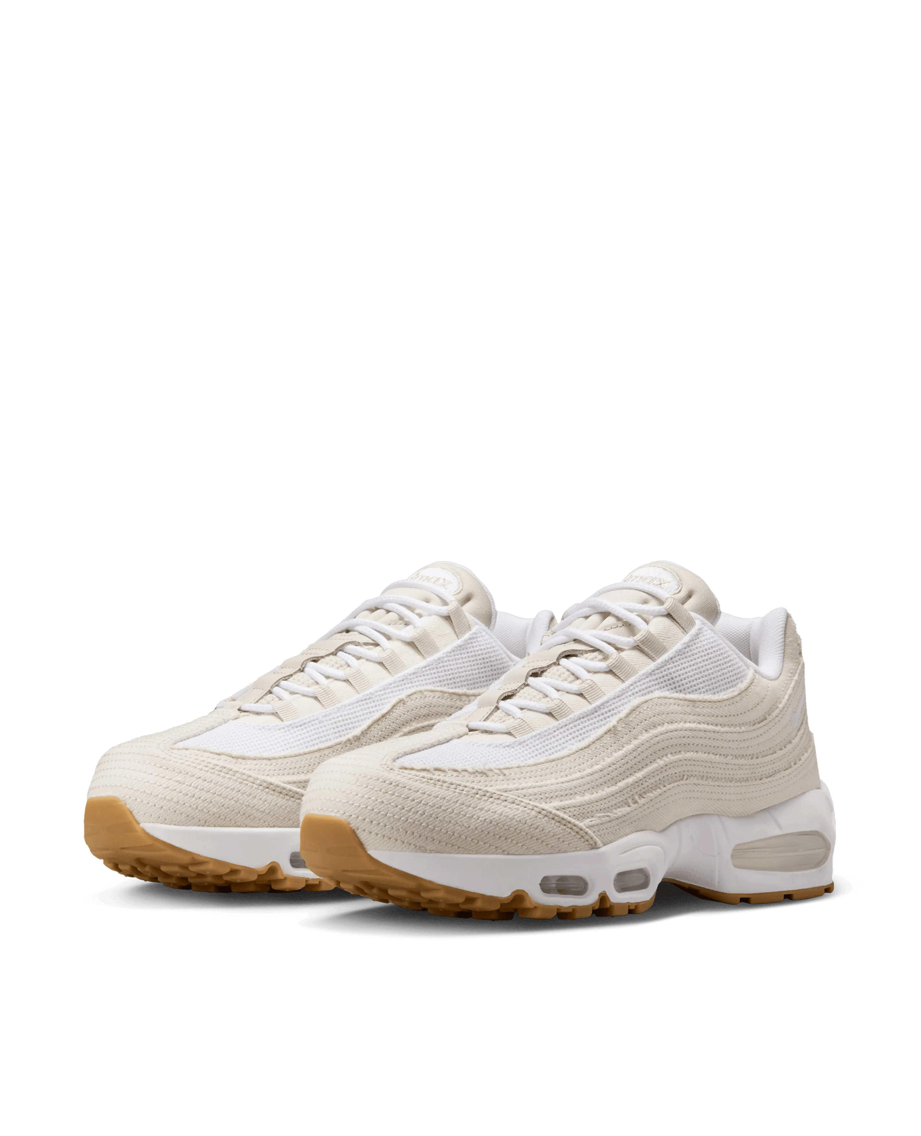 Nike Air Max 95 OG (LT Orewood BRN/White - Gym Red)