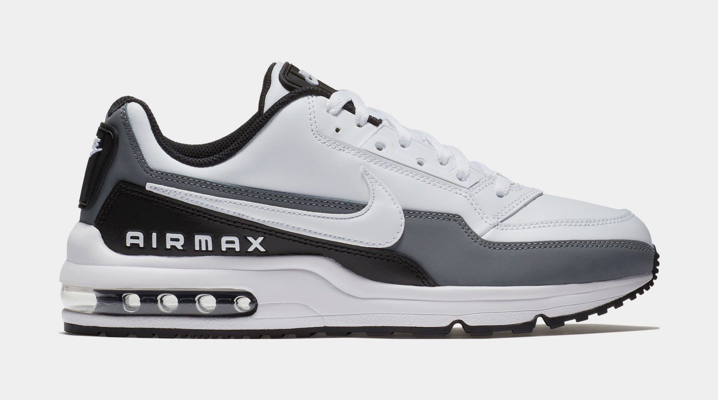 Nike Air Max LTD 3 Mens Running Shoes (White/White/Black/Cool Grey)