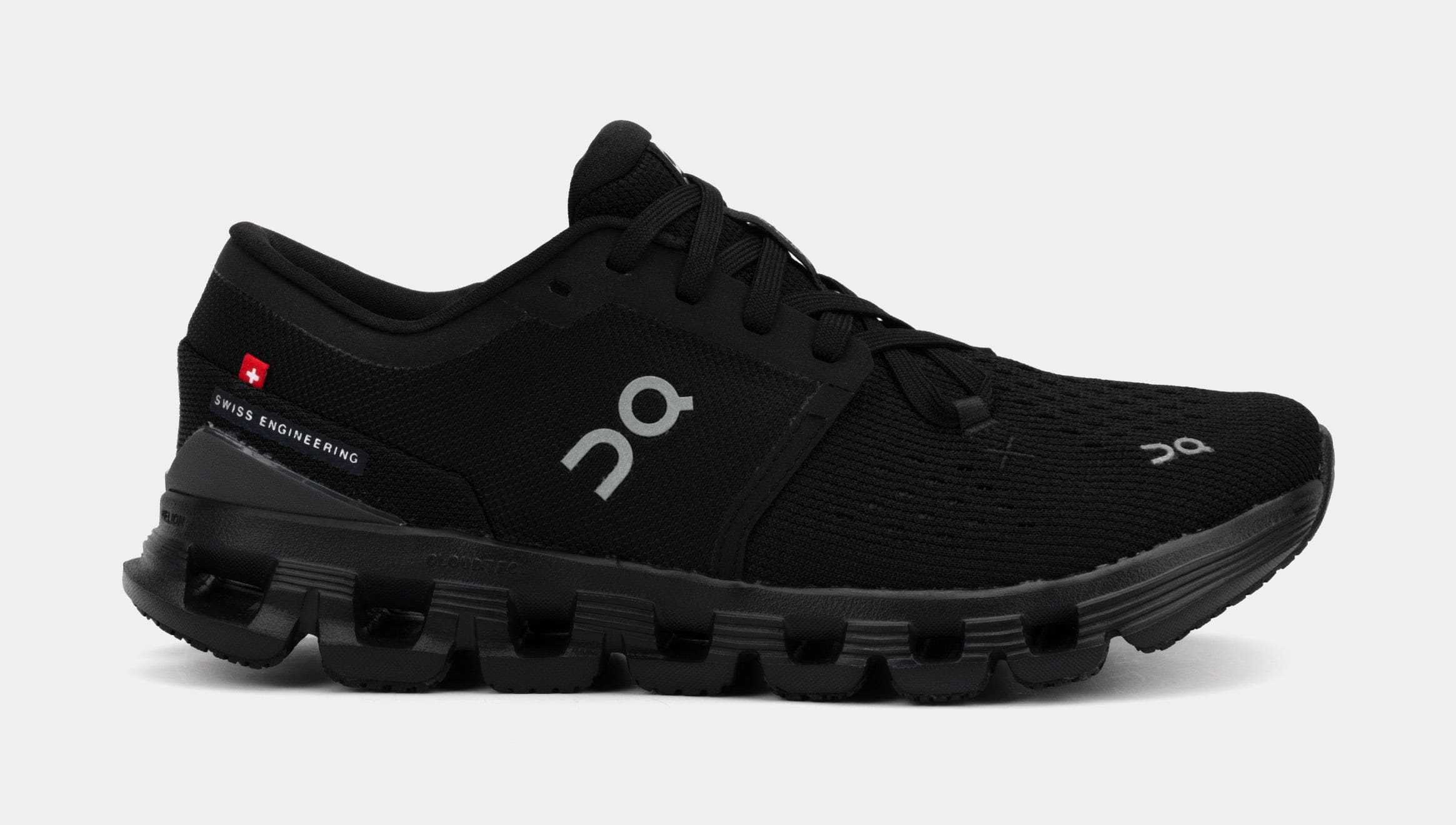 On Running Cloud x 4 Womens Running Shoes (Black)