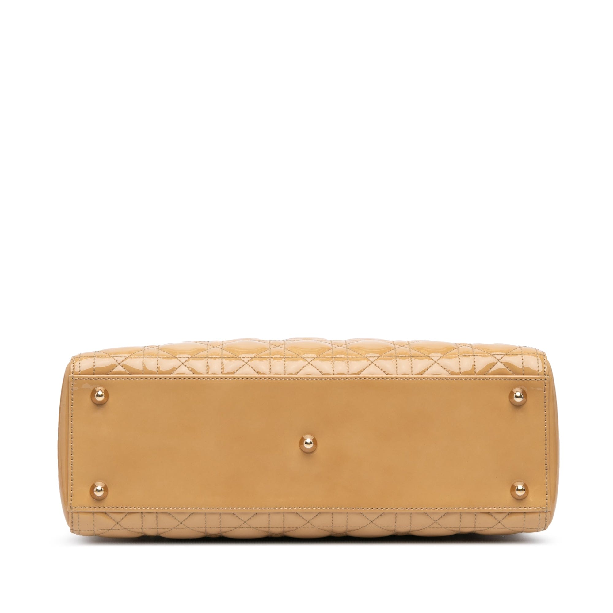 Dior Large Patent Cannage Lady Dior
