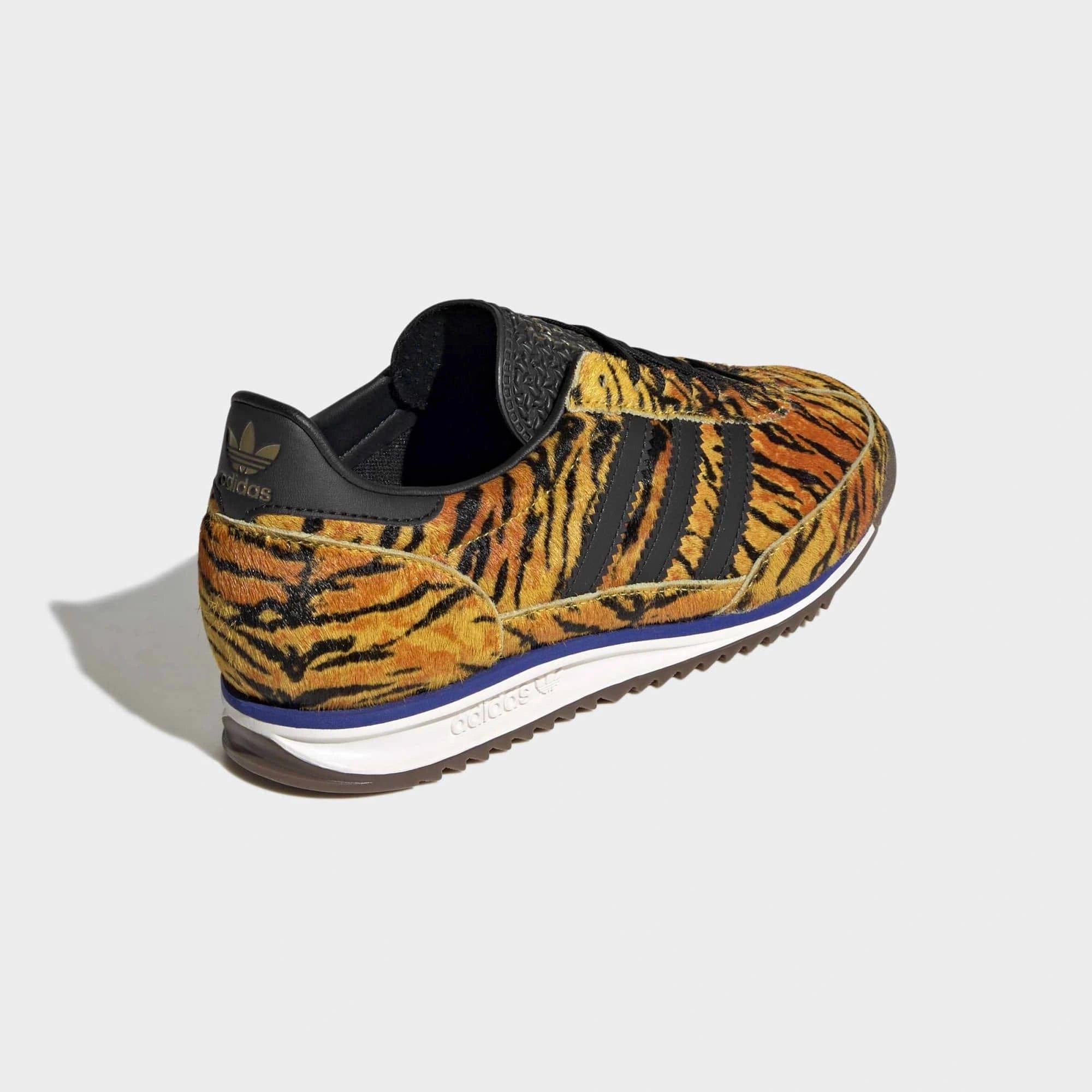 adidas Originals SL 72 OG Damen Tiger Print – Yellow / Core Black (KH8812)
