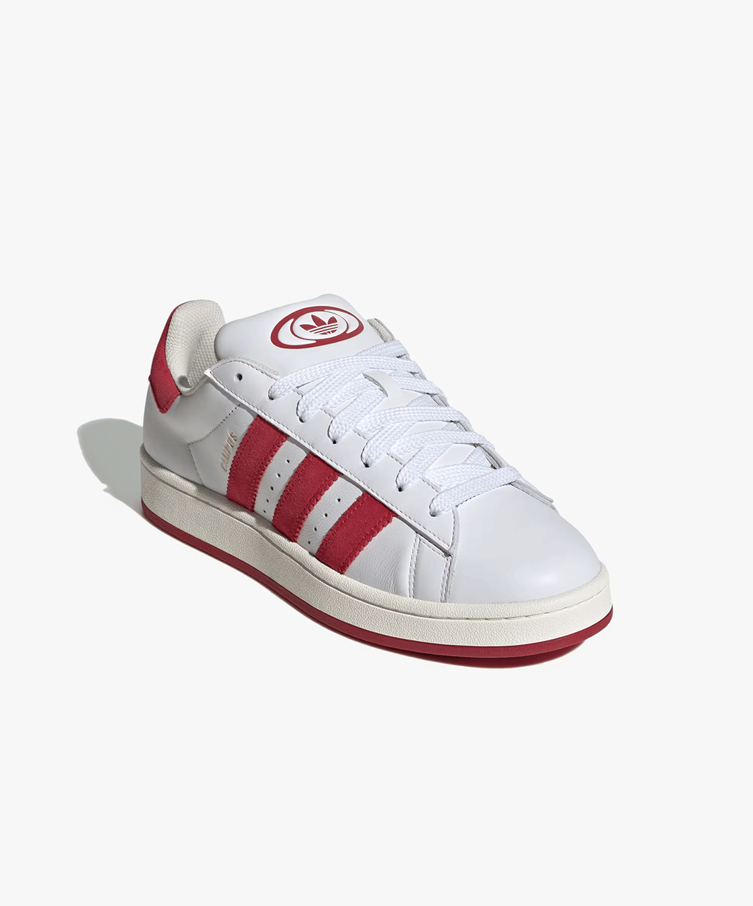 Adidas Originals | CAMPUS OSS { CLOUD WHITE/TEAM RED/OFF WHITE