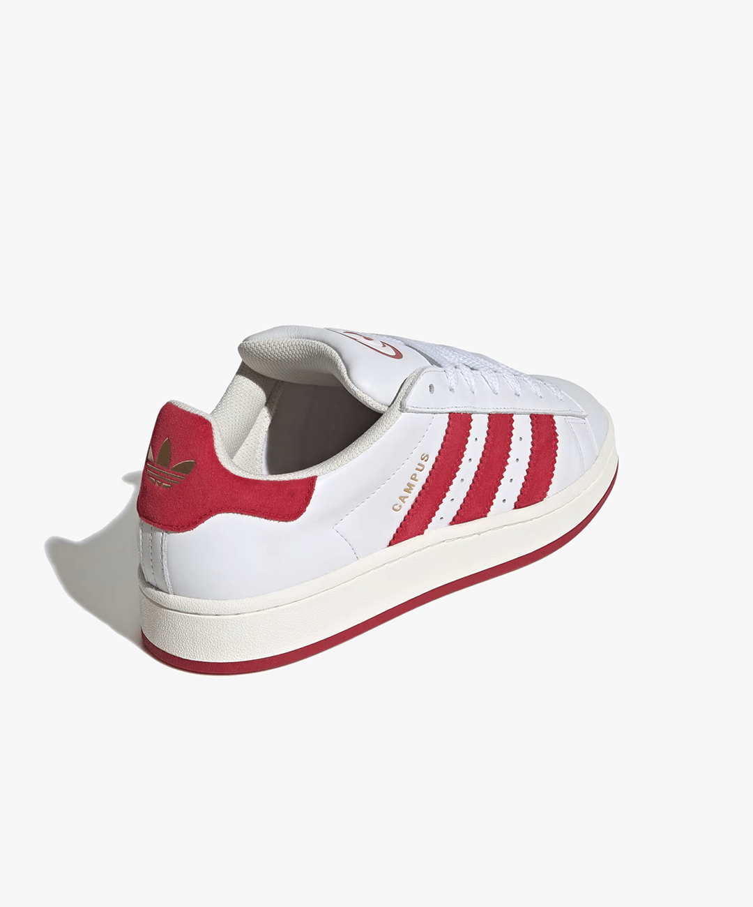 Adidas Originals | CAMPUS OSS { CLOUD WHITE/TEAM RED/OFF WHITE