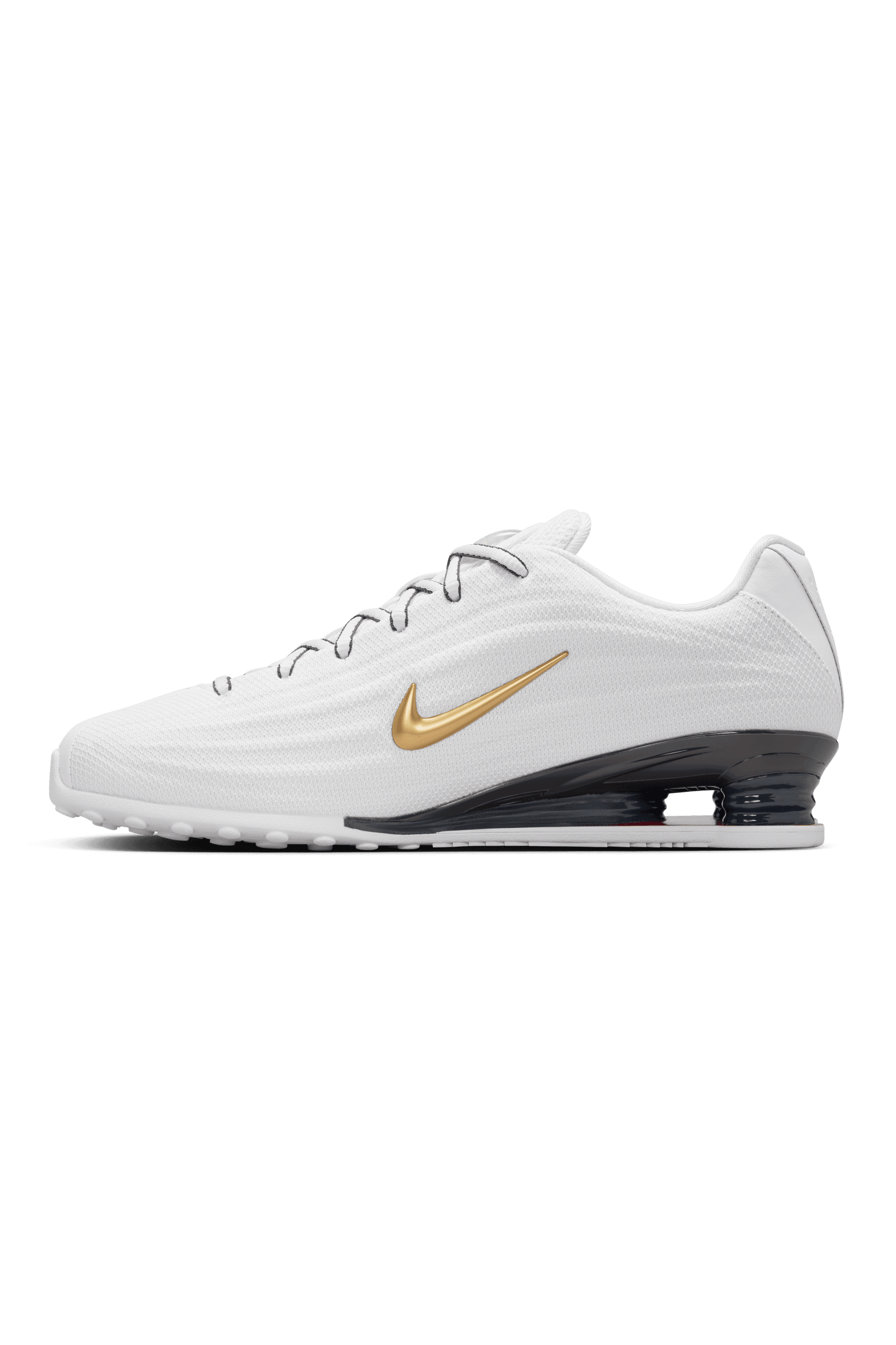 Nike Woman Shox Z White Metallic Gold