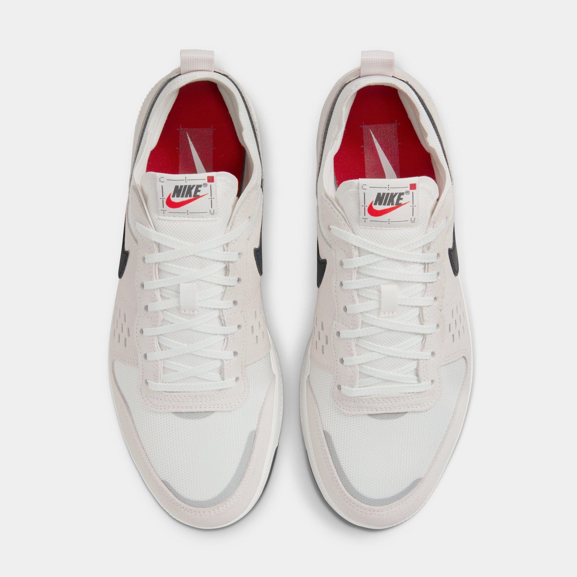 Nike C1ty Mens Running Shoes (Summit White/Fire Red/Black)