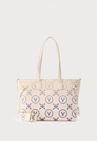 Valentino Samba Re Print Handbag Ecru/Bluette