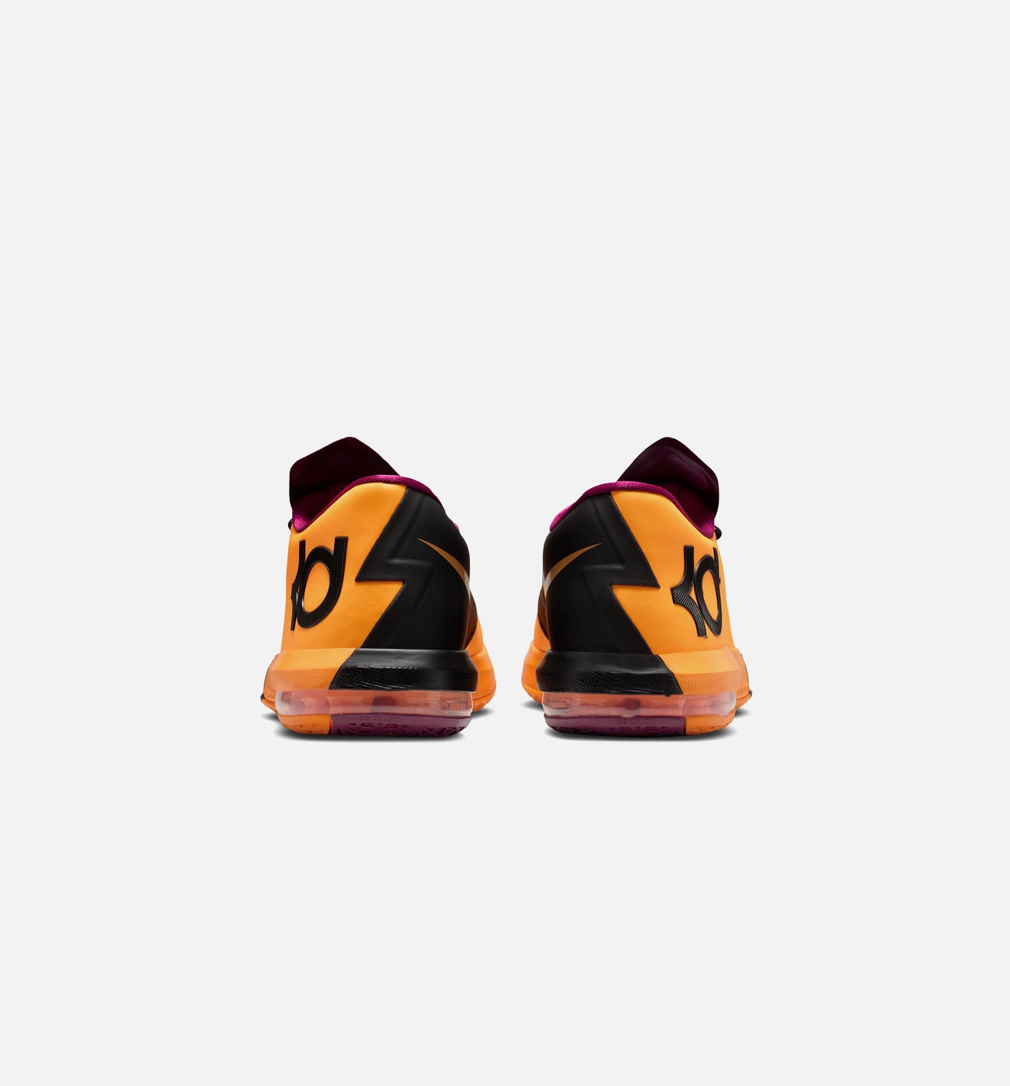 Nike KD 6 Peanut Butter And Jelly Mens Basketball Shoe - Laser Orange/Raspberry Red/Black