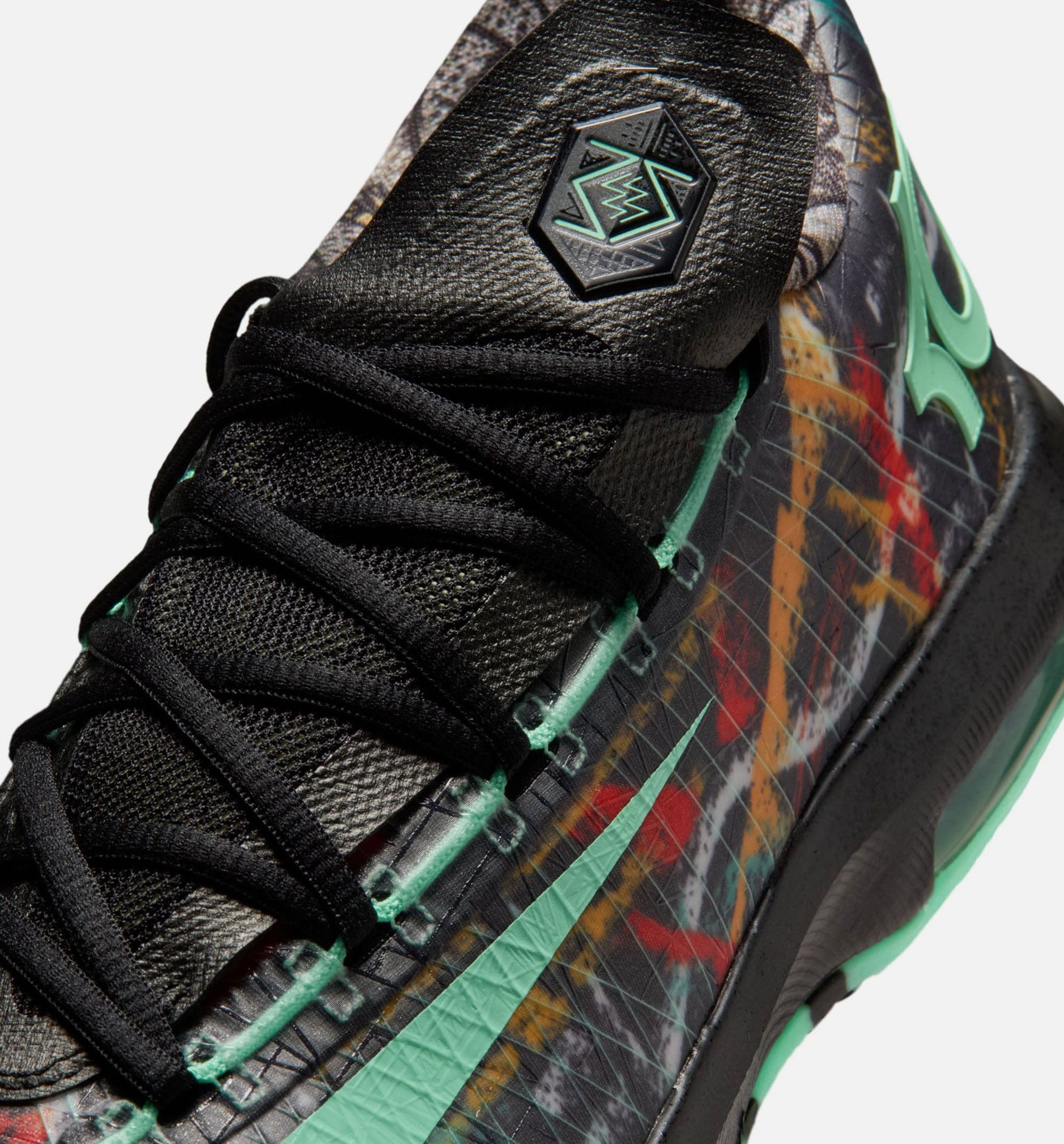 Nike KD 6 All Star Illusion Mens Basketball Shoe - Multicolor/Green Glow/Black
