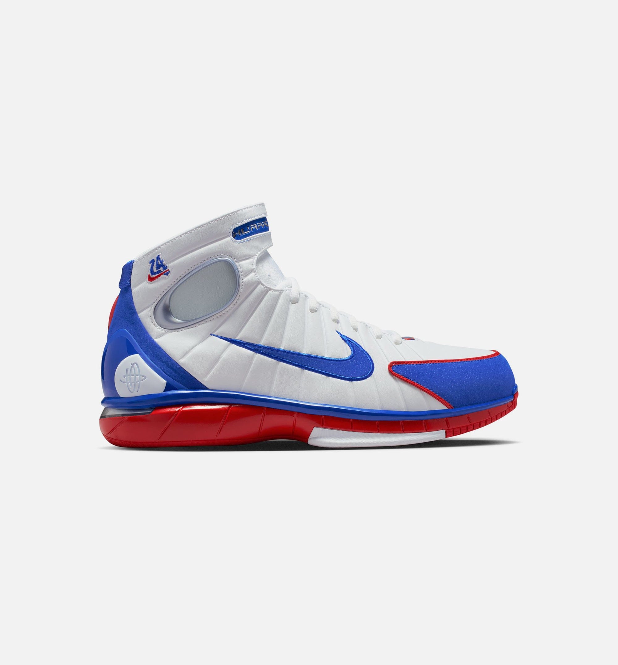 Nike Air Zoom Huarache 2K4 All Star Mens Basketball Shoe - White/Varsity Royal/Varsity Red