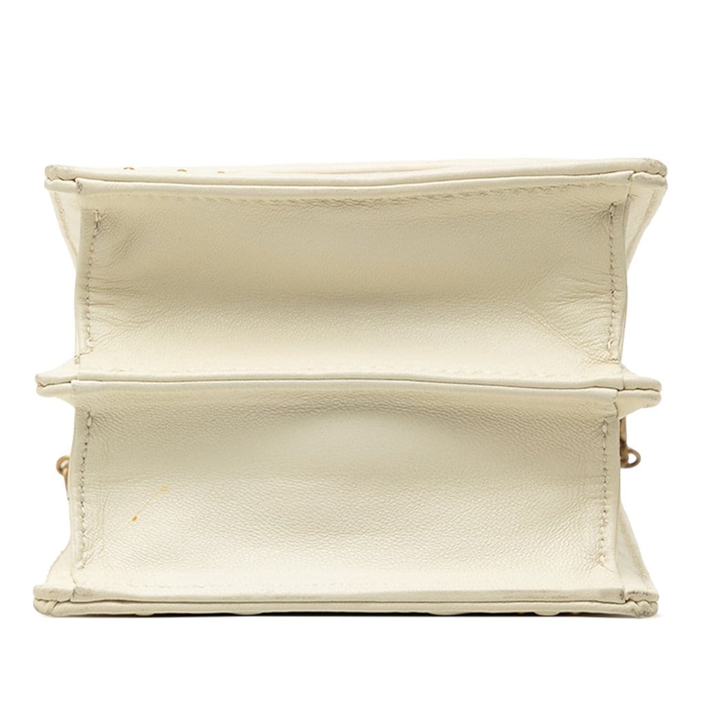 Dior Studded Lambskin Vertical Diorama Crossbody