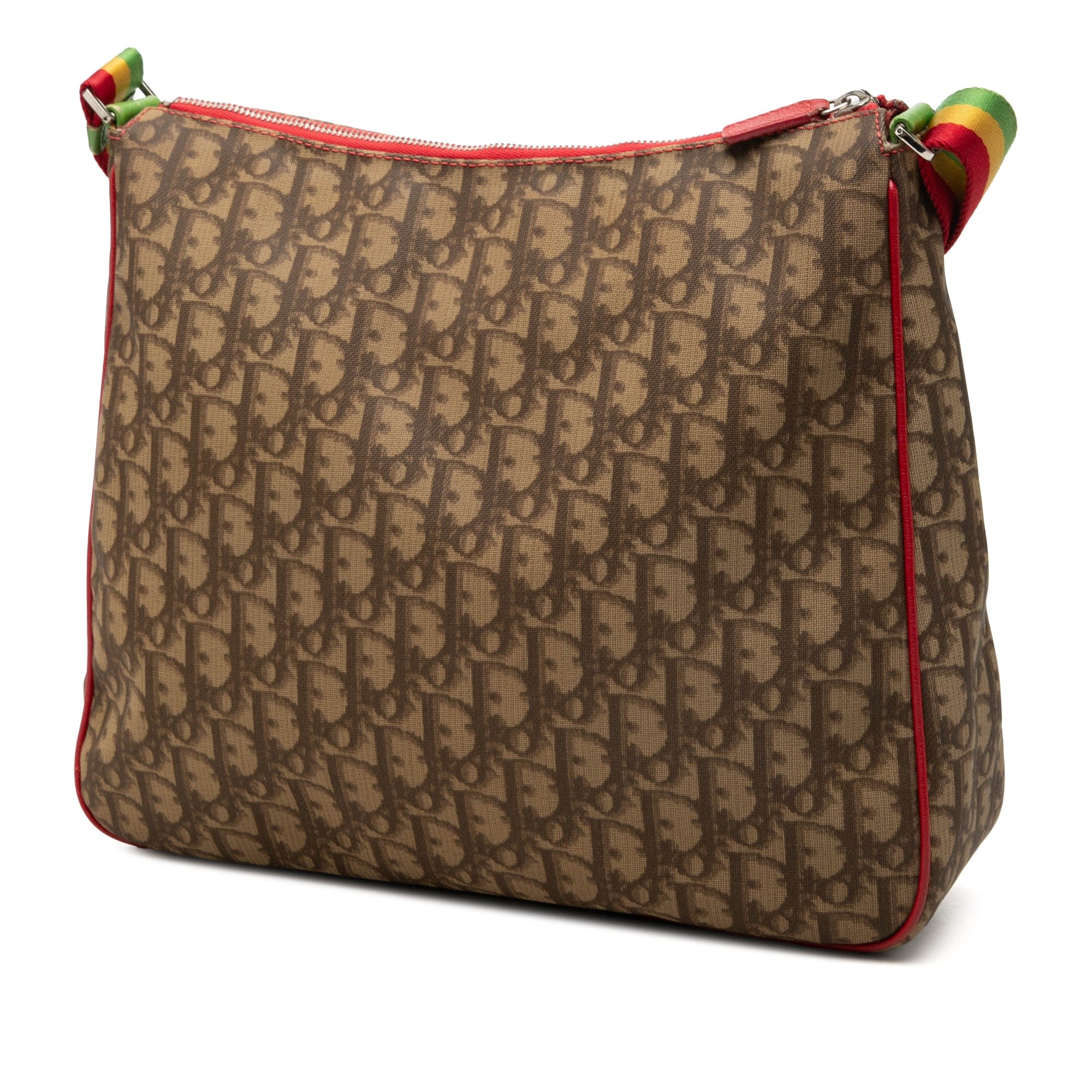 Diorissimo Trotter Coated Canvas Rasta Crossbody