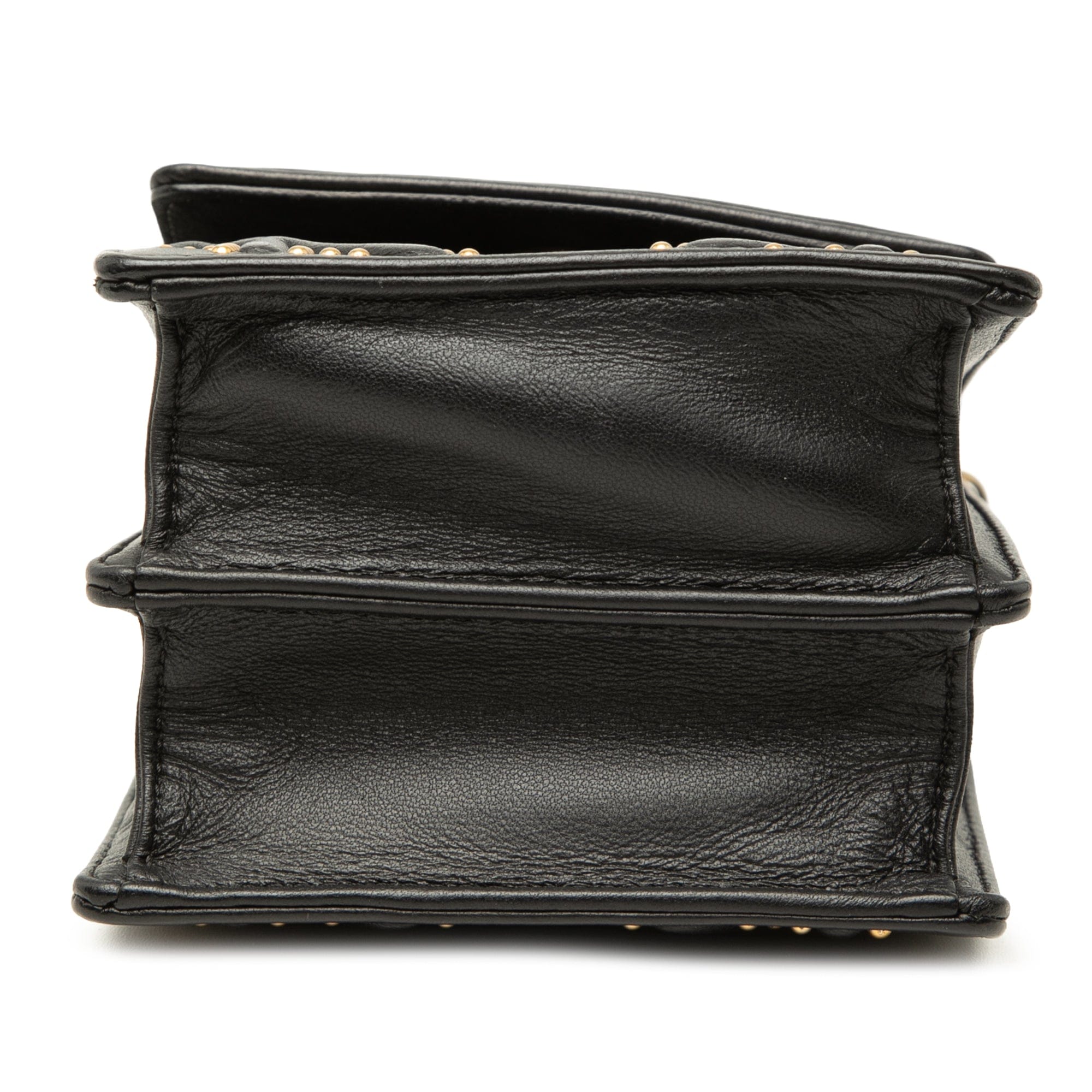 Dior Studded Leather Vertical Diorama Crossbody