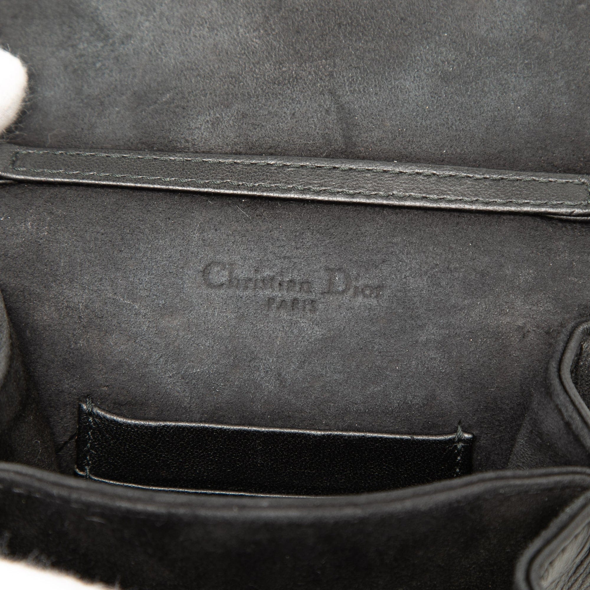 Dior Studded Leather Vertical Diorama Crossbody