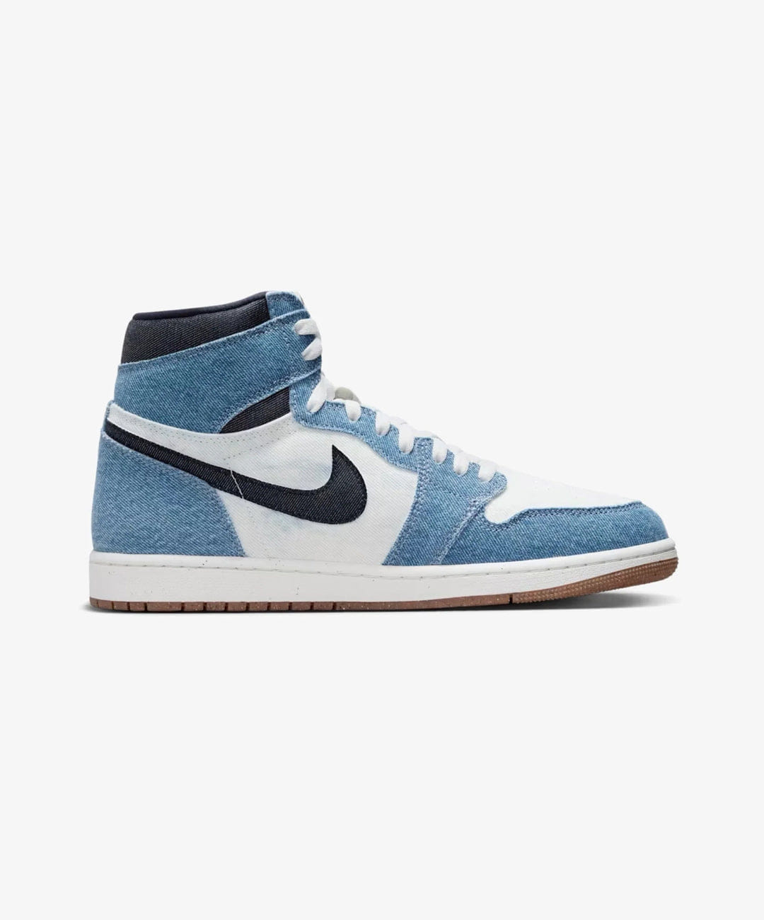 Air Jordan JORDAN | AIR JORDAN 1 HIGH OG DENIM { SUMMIT WHITE/OBSIDIAN SUMMIT WHITE/GUM MEDIUM BROWN