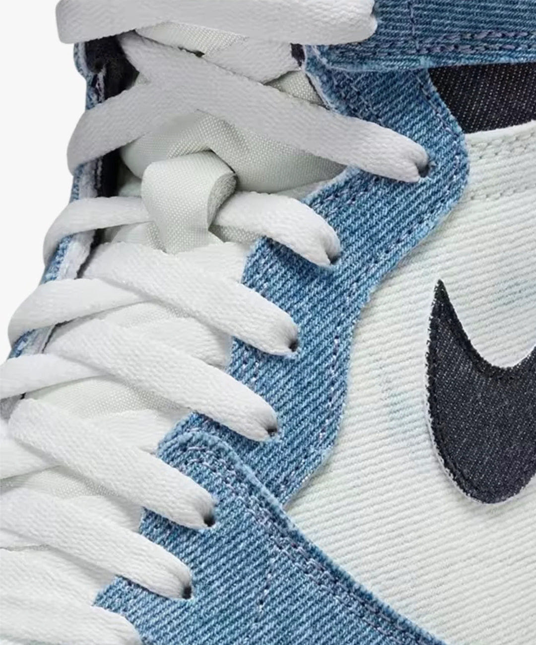 Air Jordan JORDAN | AIR JORDAN 1 HIGH OG DENIM { SUMMIT WHITE/OBSIDIAN SUMMIT WHITE/GUM MEDIUM BROWN