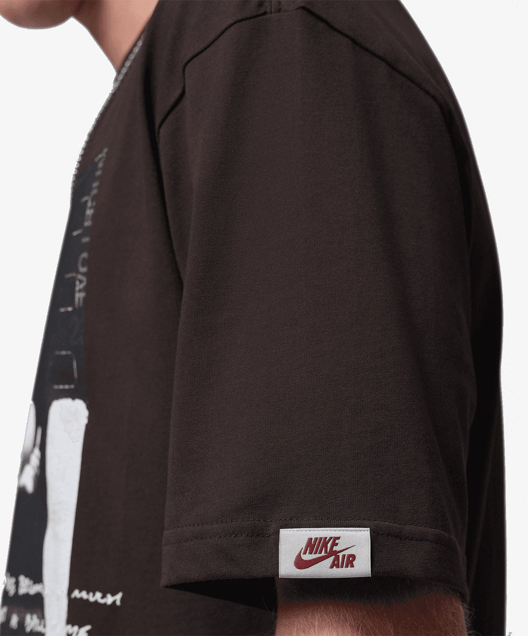 Air Jordan JORDAN | BROOKLYN SHORT SLEEVE T - SHIRT { SHADOW BROWN