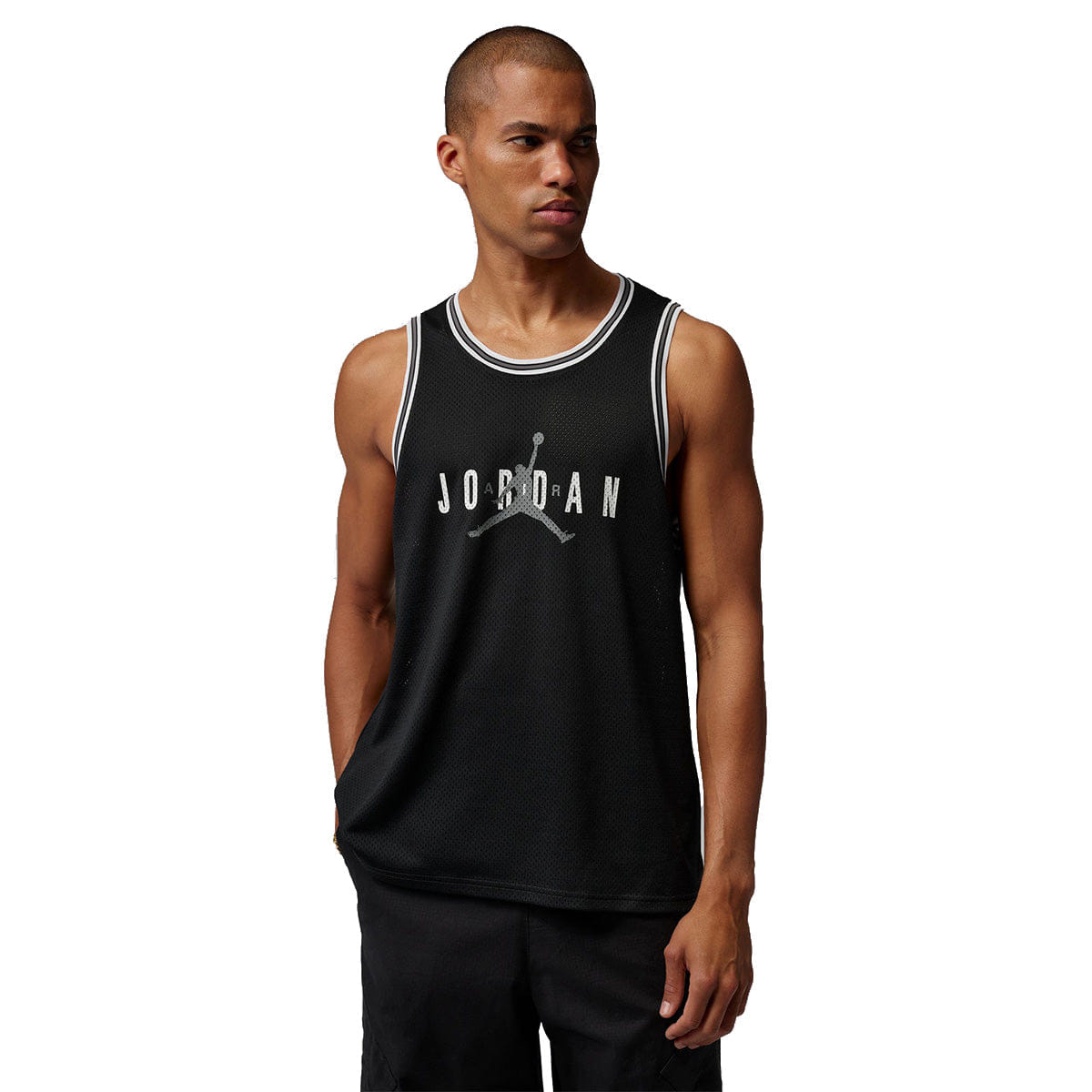 Air Jordan Jordan Brooklyn Mesh Jersey BLACK/IRON GREY