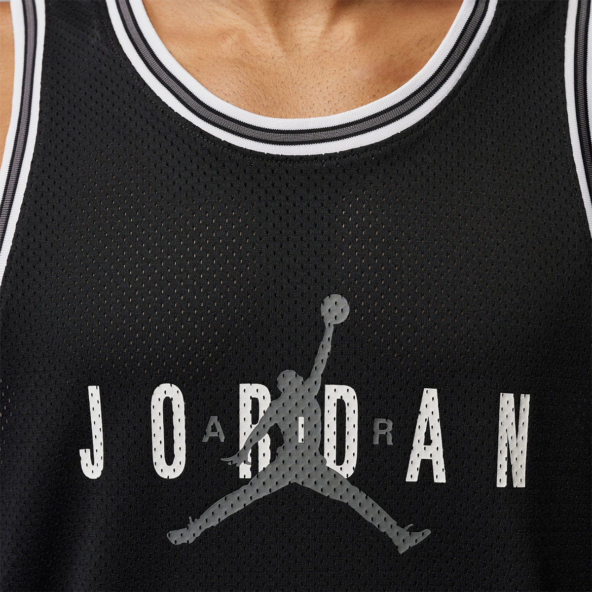 Air Jordan Jordan Brooklyn Mesh Jersey BLACK/IRON GREY