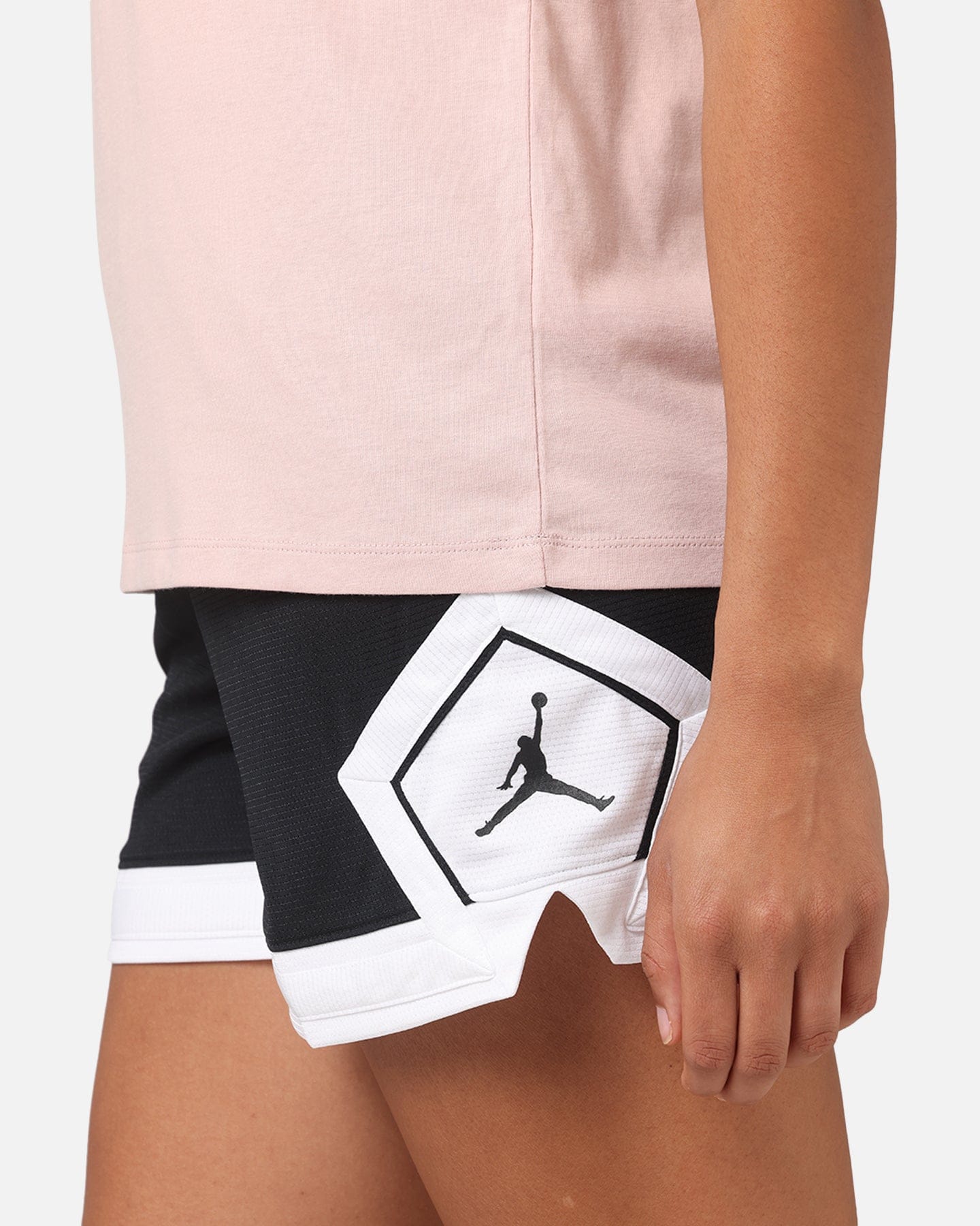 Air Jordan Jordan Women's 4" Diamond Shorts Black/White/White