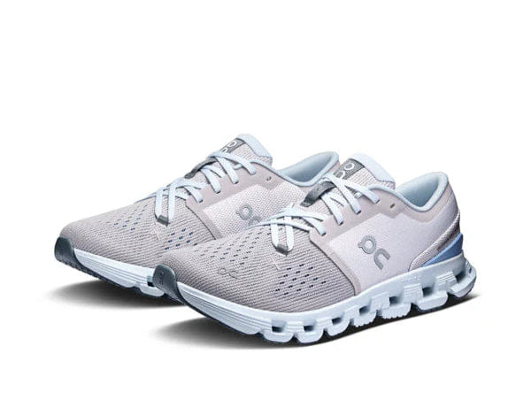 On Running Cloud x 4 Silver Chambray (W)