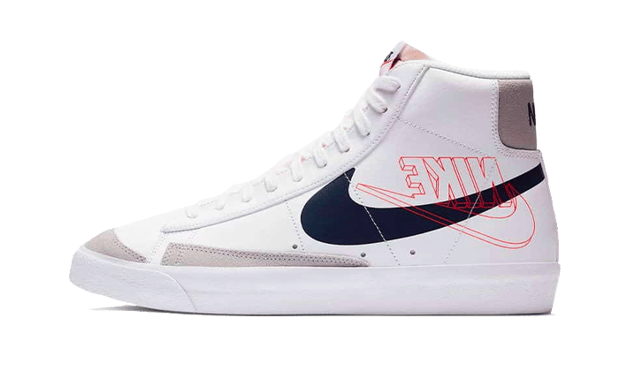 Nike Blazer Mid '77 Reverse Logo White