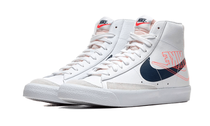 Nike Blazer Mid '77 Reverse Logo White