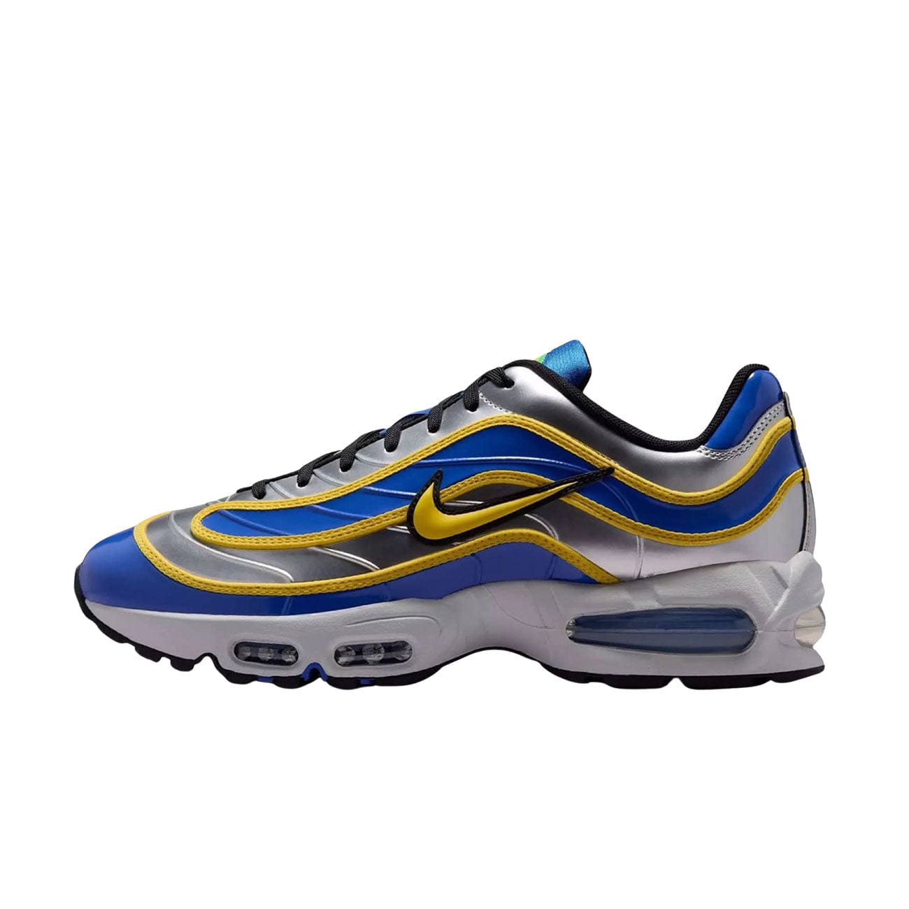 Nike Air Max Joga Bonito (Metallic Silver/Lightening - Racer Blue)