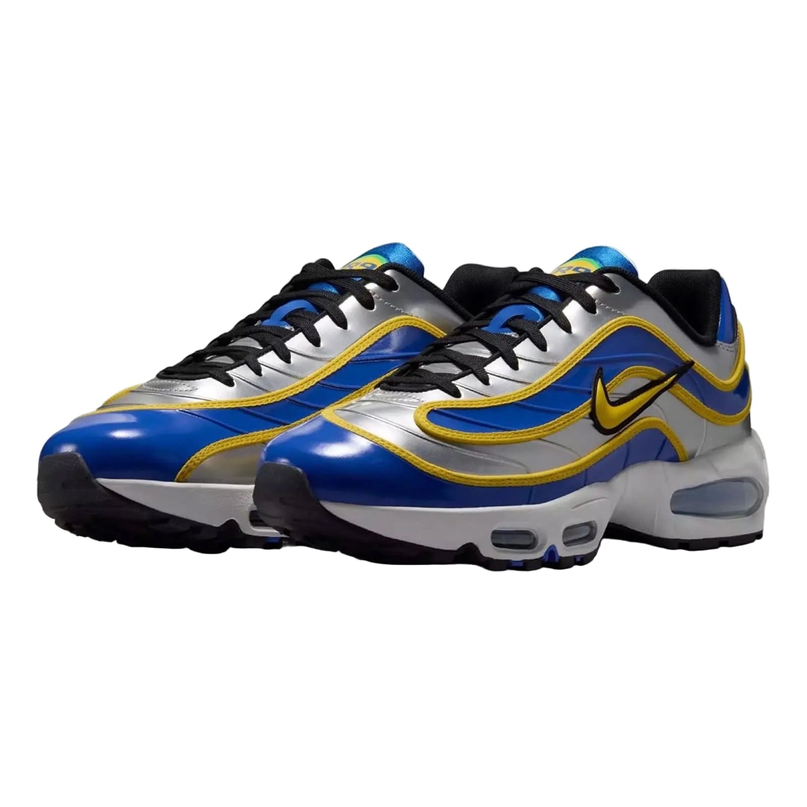 Nike Air Max Joga Bonito (Metallic Silver/Lightening - Racer Blue)