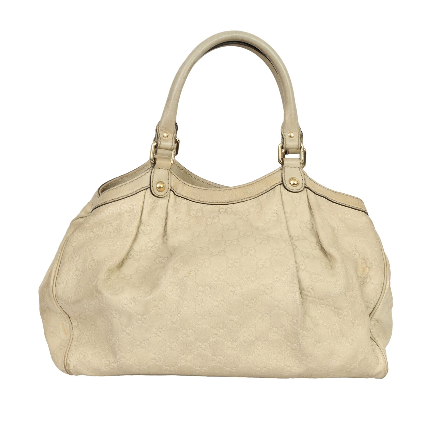 GUCCI GUCCISSIMA SUKEY LEATHER HANDBAG