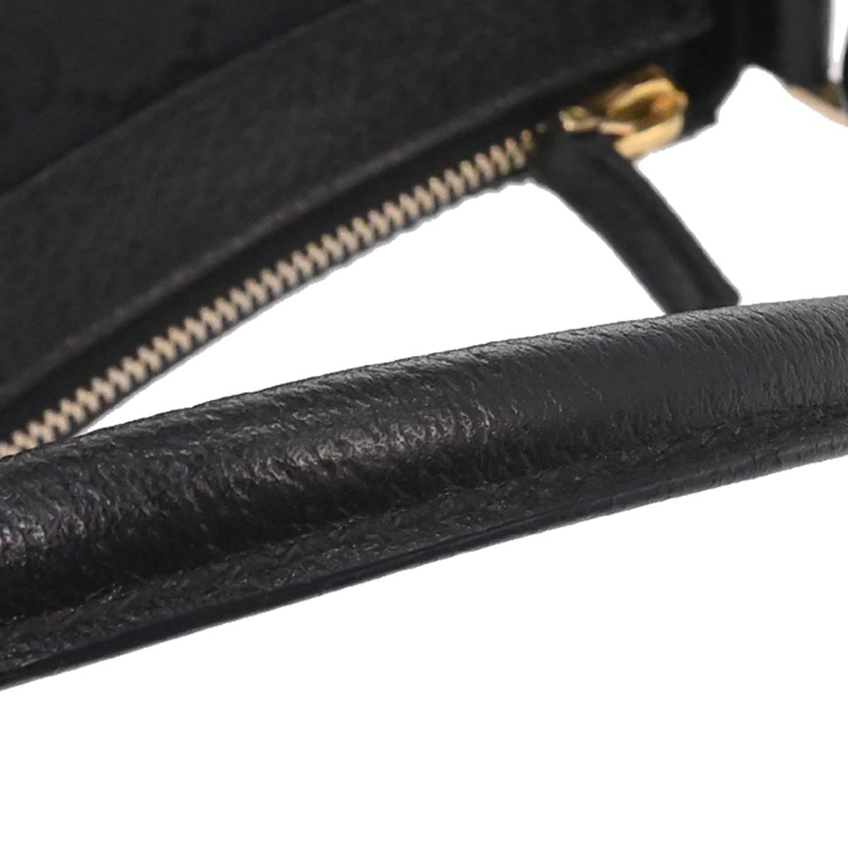 Gucci Black Canvas GG Handbag